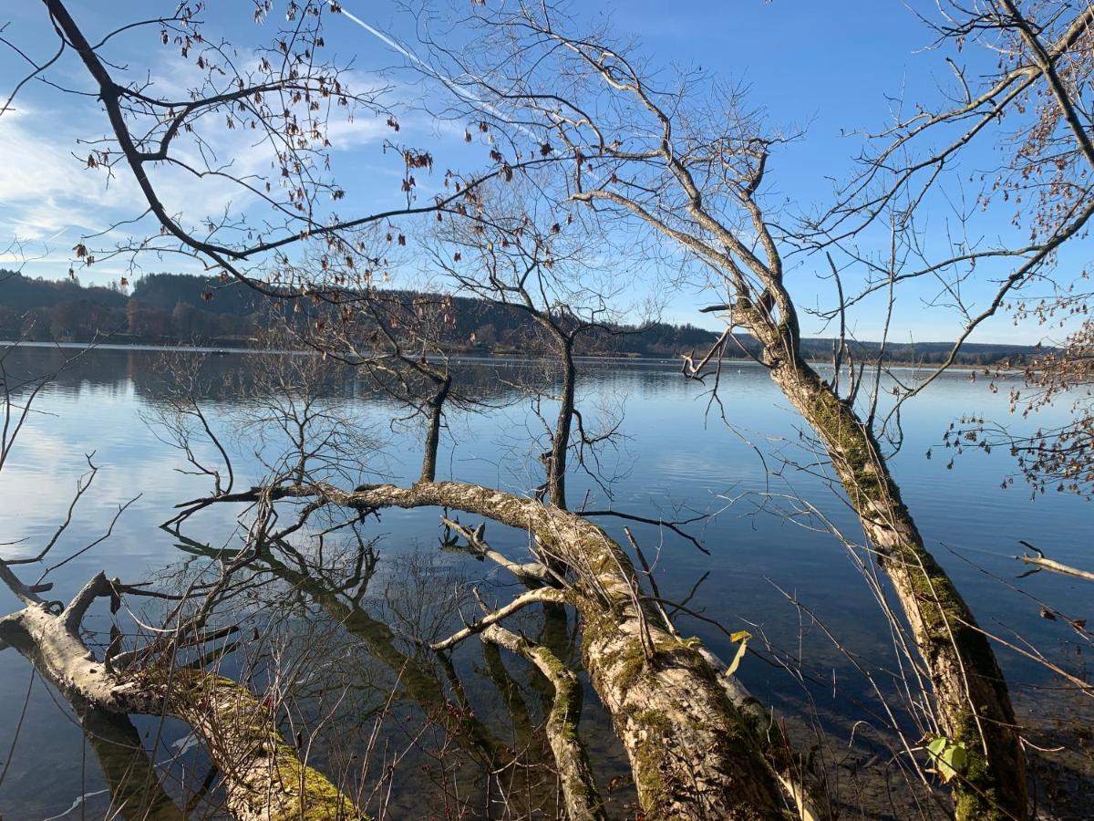 Stille X Weite - Hochwertige Wohnung Mit See-Panorama Kronburg Extérieur photo