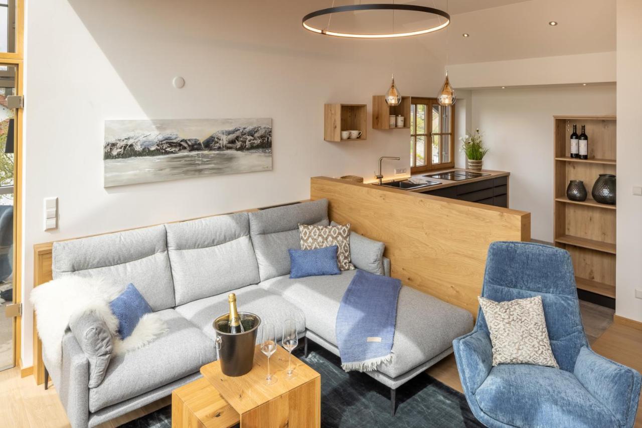 Stille X Weite - Hochwertige Wohnung Mit See-Panorama Kronburg Extérieur photo